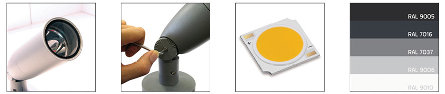 Telescope LED Strahler COB LED