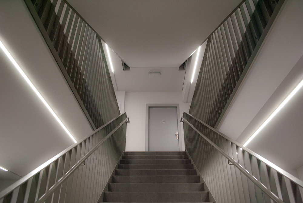 SML LED Schichtgründe LED Streifen Stiegenhaus