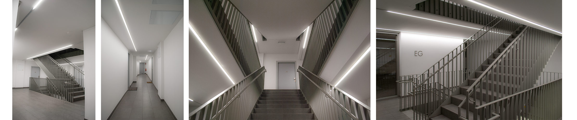 Wohnhausanlage mit SML LED Produkten