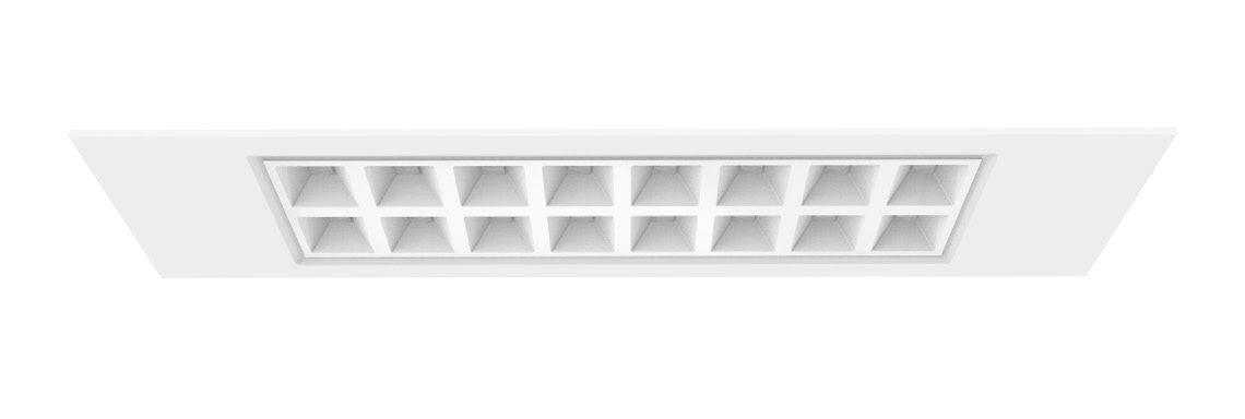 LED Deckenleuchte Ramos mit einstellbarer Lichtfarbe 1200x300mm